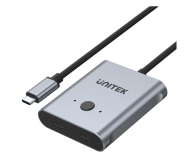 Unitek Dwukierunkowy przełącznik USB-C 4K - 1126282 - zdjęcie 1